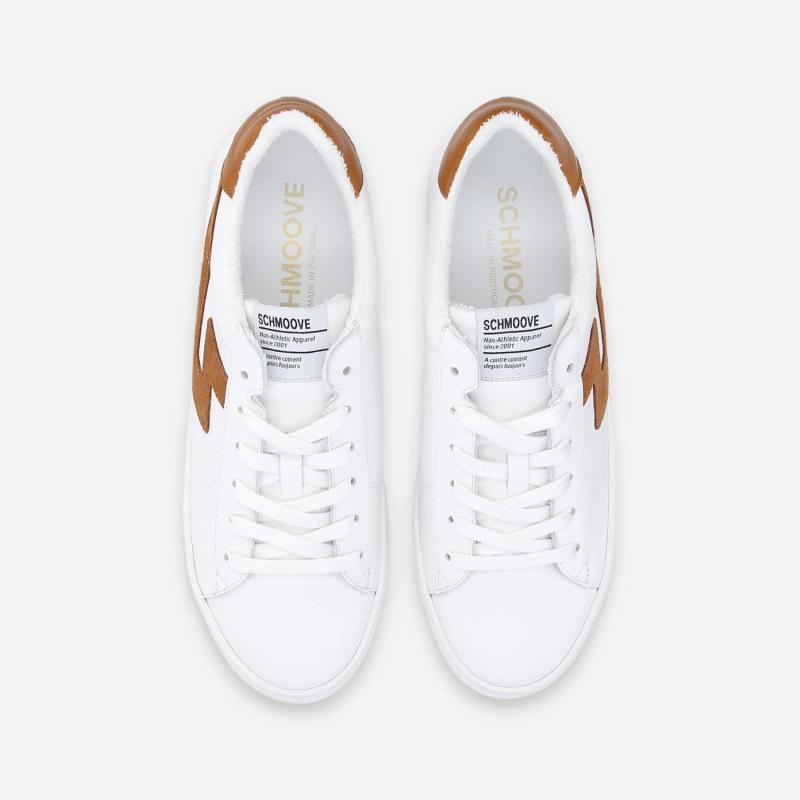 SPARK SIGNATURE M - NAPPA/SUED/OSLO - WHITE/CHESTNUT/TAN